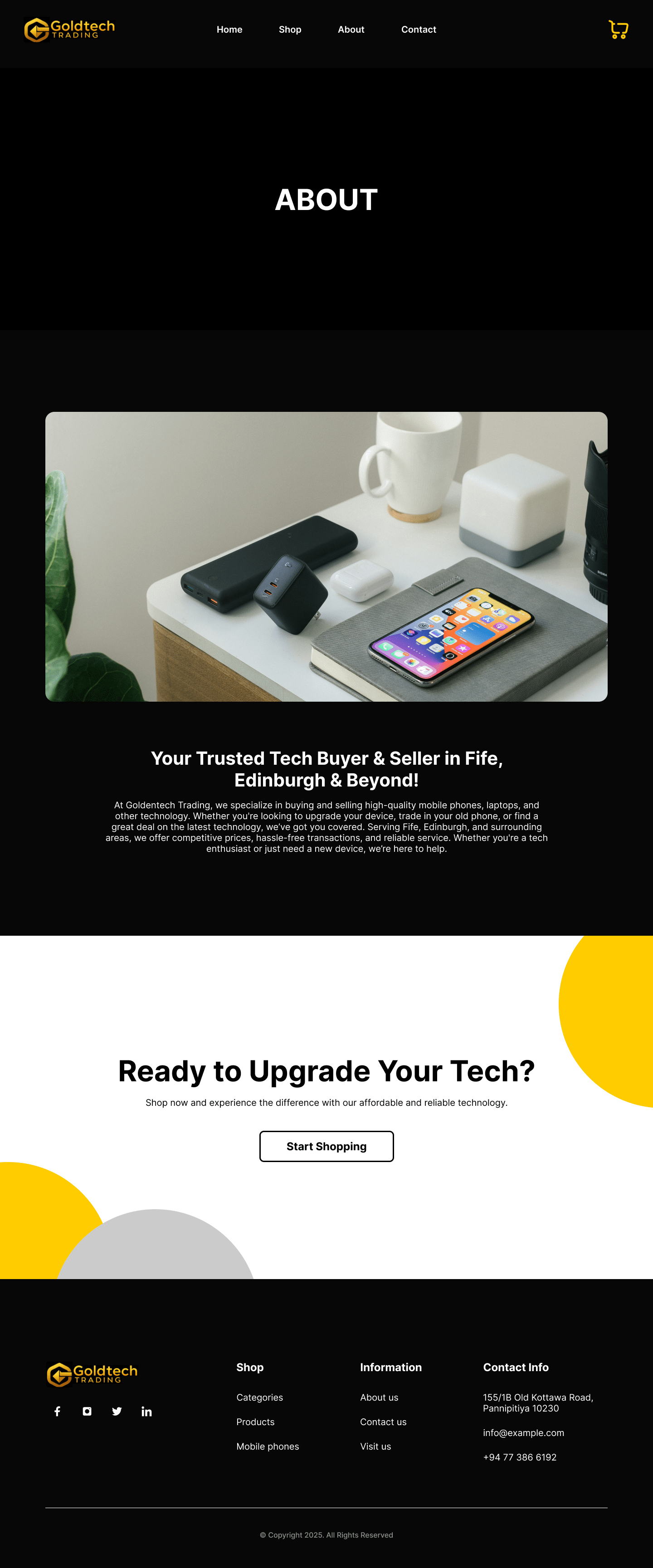 Goldtech Trading case study - Webvectra